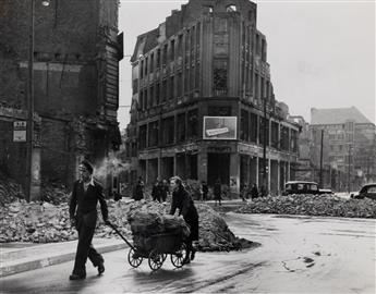 (THE BERLIN WALL--EAST & WEST GERMANY) A group of 50 press photographs, with 20 relating to the Berlin Wall and 30 depicting daily life